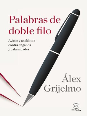 cover image of Palabras de doble filo